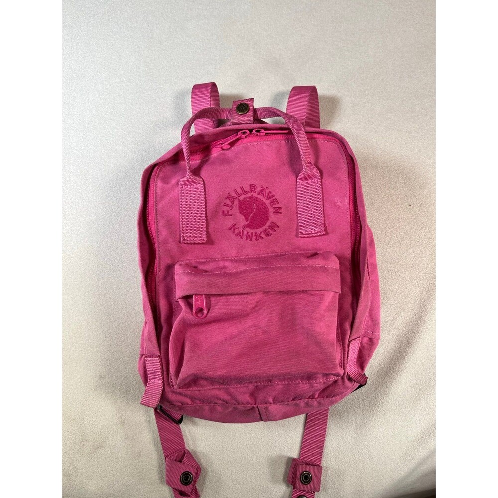 FJALLRAVEN KANKEN RE-KANKEN MINI SPECIAL EDITION BACKPACK - PINK ROSE bag